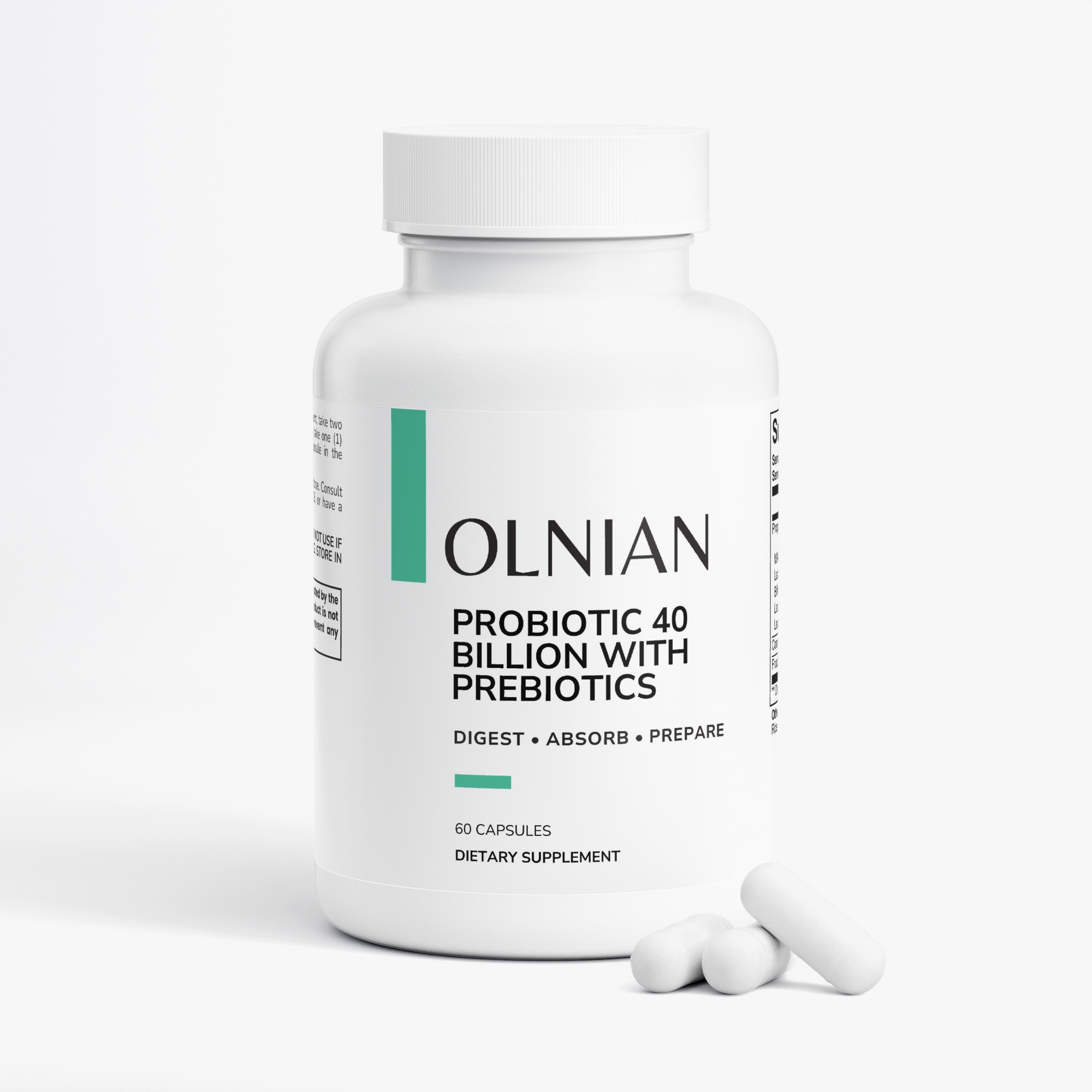 Probiotic 40 Billion with Prebiotics